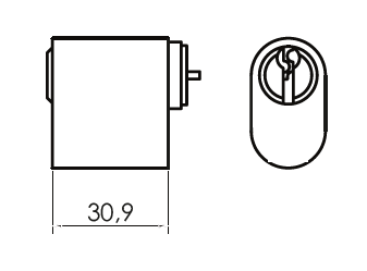 Oval cylinderrir